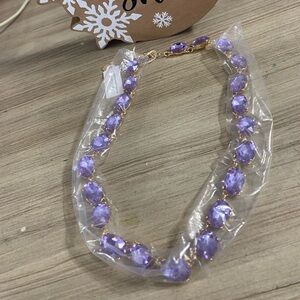 Park Lane Lavender Gemstone Necklace